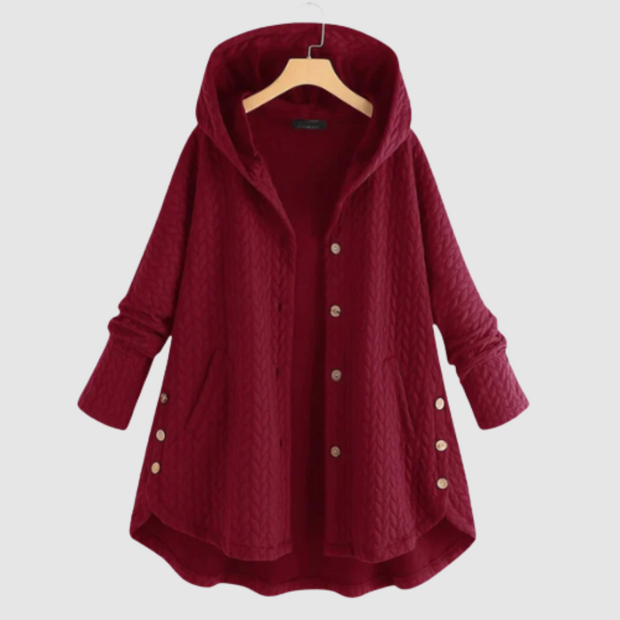 Suzanne | Manteau Matelassé à Capuche