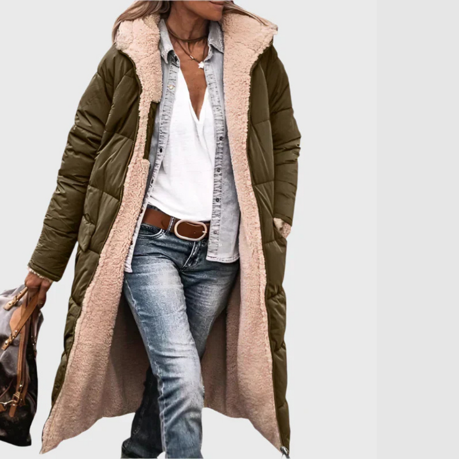 Laure | Manteau d'Hiver Réversible