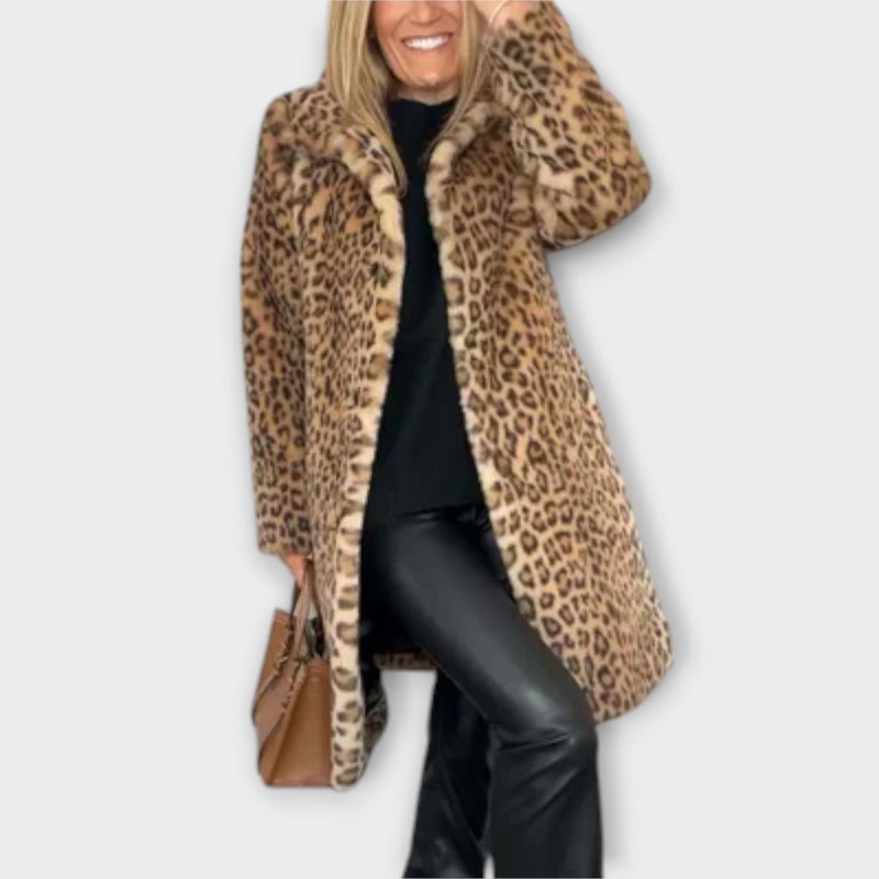 Ambre | Manteau Léopard