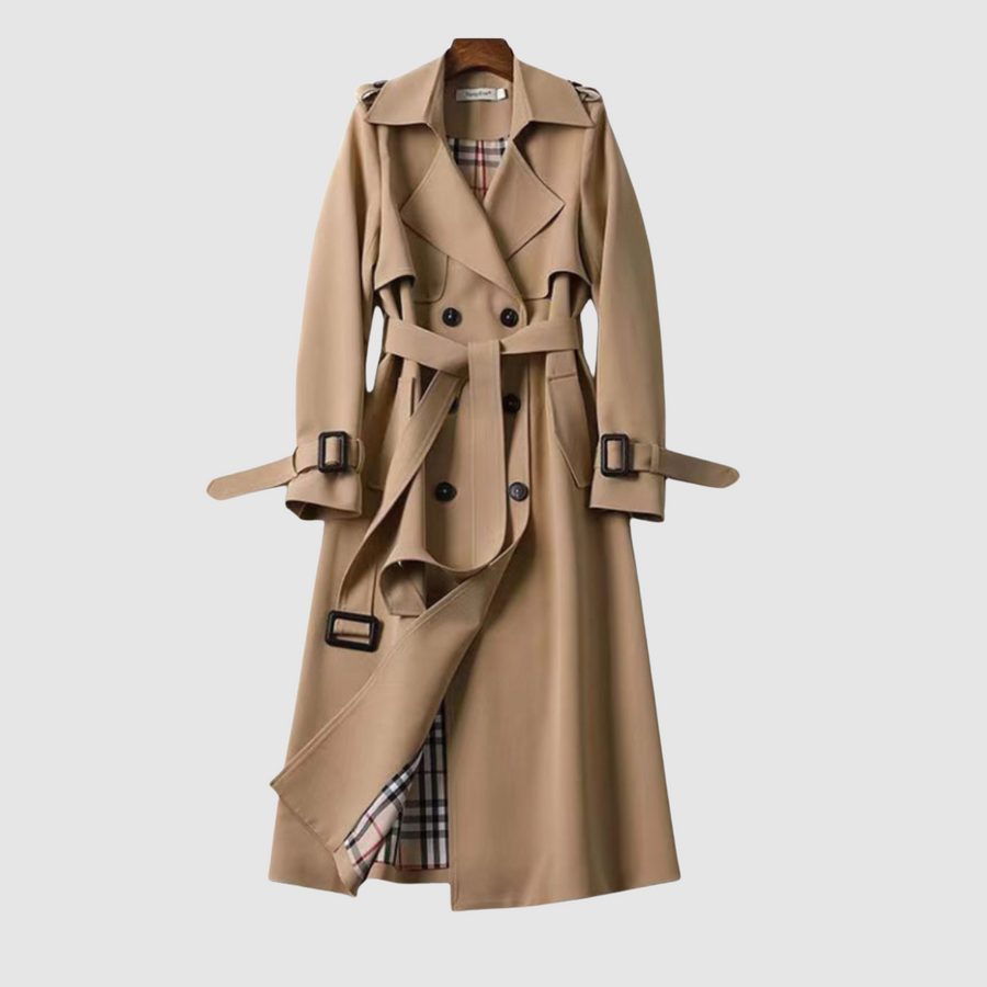 Émilie | Trench Classique Ceinturé