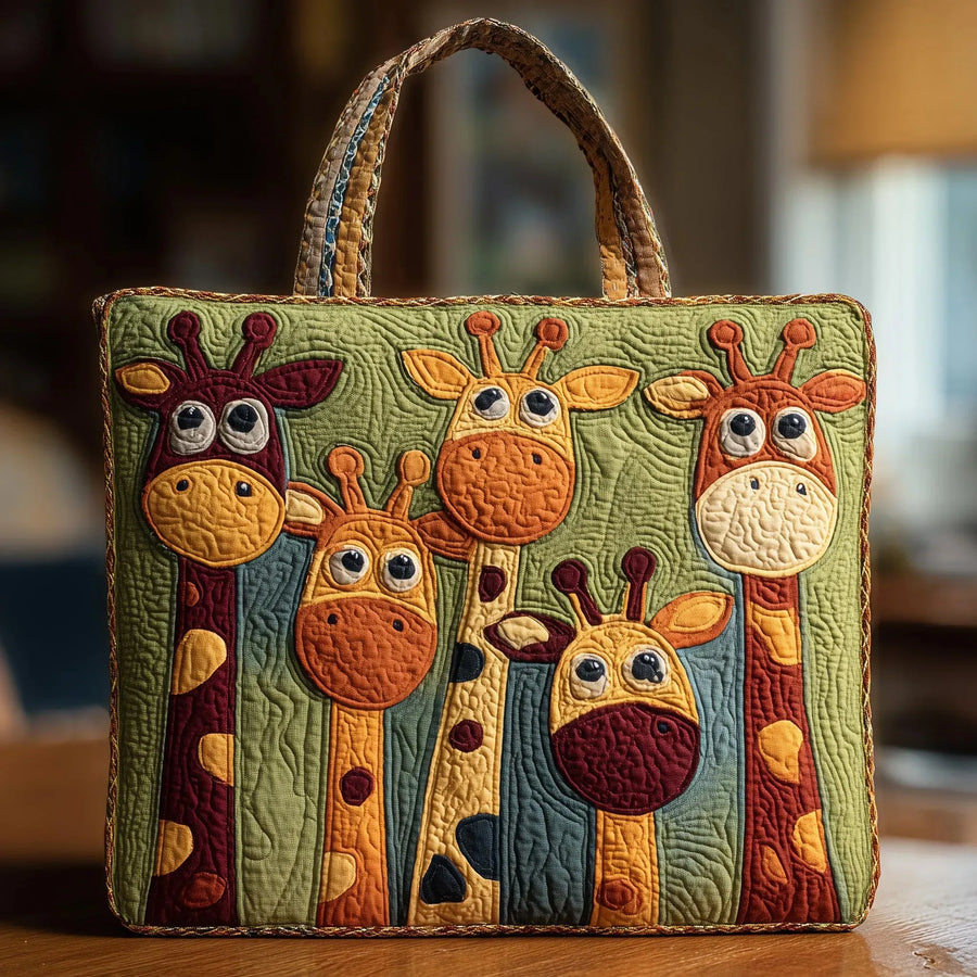 Sac Matelassé - Girafe