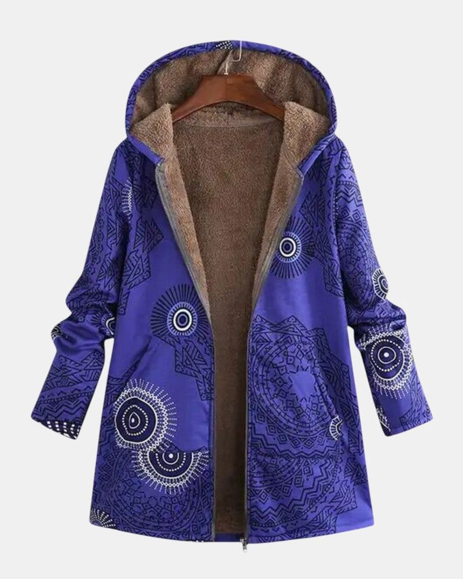 Luna | Sweat à Capuche Polaire Mandala