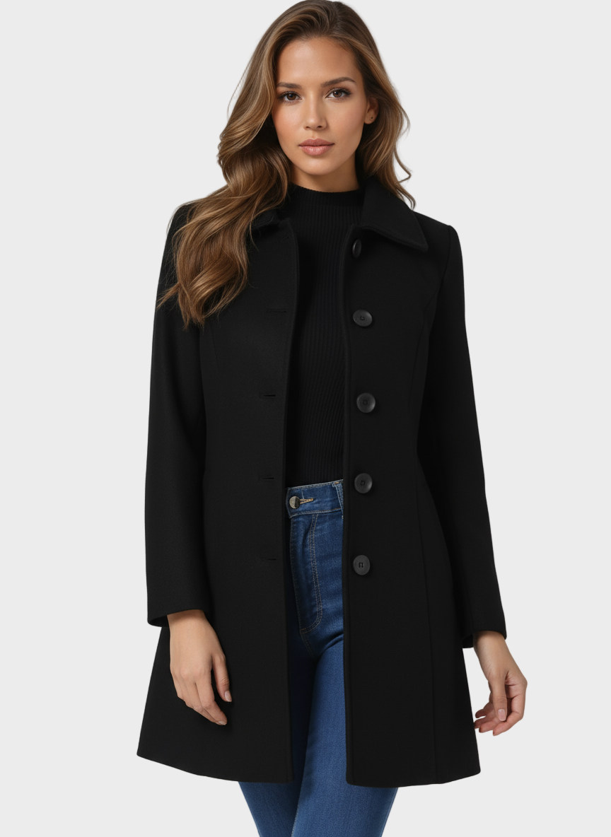 Joséphine | Trench d'Hiver à Un Bouton
