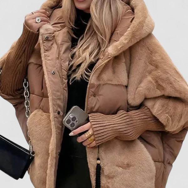 Dominique | Manteau Matelassé à Capuche